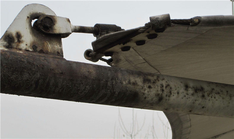  影響膜結構車棚使用壽命的幾大殺手！