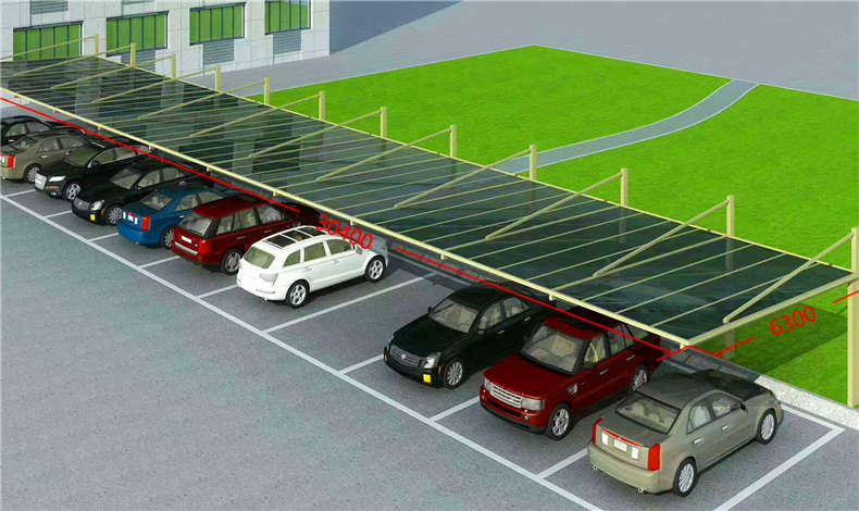 汽車停車棚的尺寸如何設(shè)計(jì)，多大合適？
