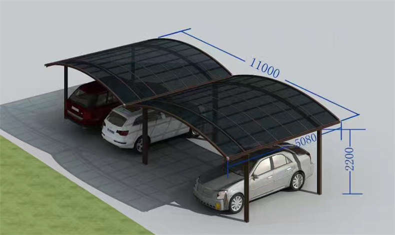 鋁合金車(chē)棚的發(fā)展及應(yīng)用