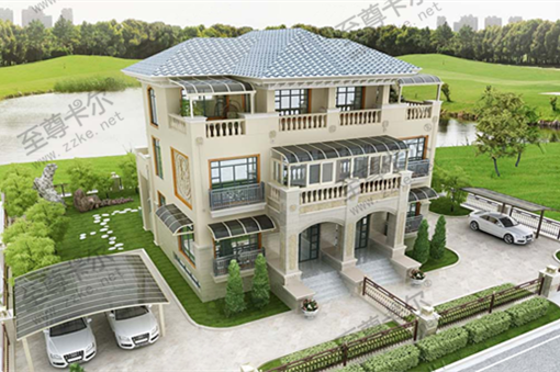 一款高檔的汽車棚，雨棚為什么會(huì)貴？車棚廠家用圖說話