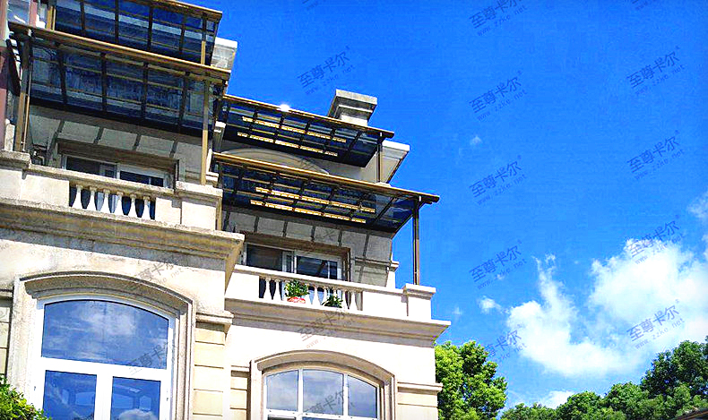 精品雨棚圖片欣賞，堅固耐用的同時是真正的高大上！