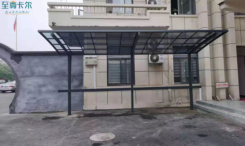 鋁合金自行車車棚設計圖？自行車棚圖片？