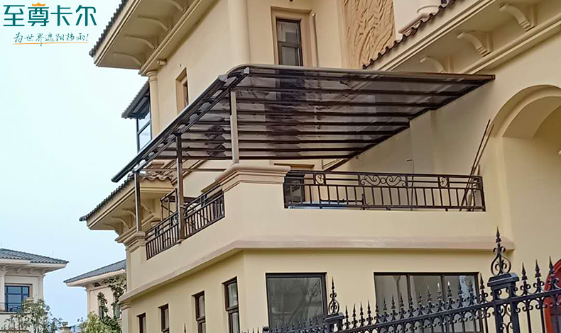 廣州露臺(tái)棚廠家？露臺(tái)雨棚材料用什么好？